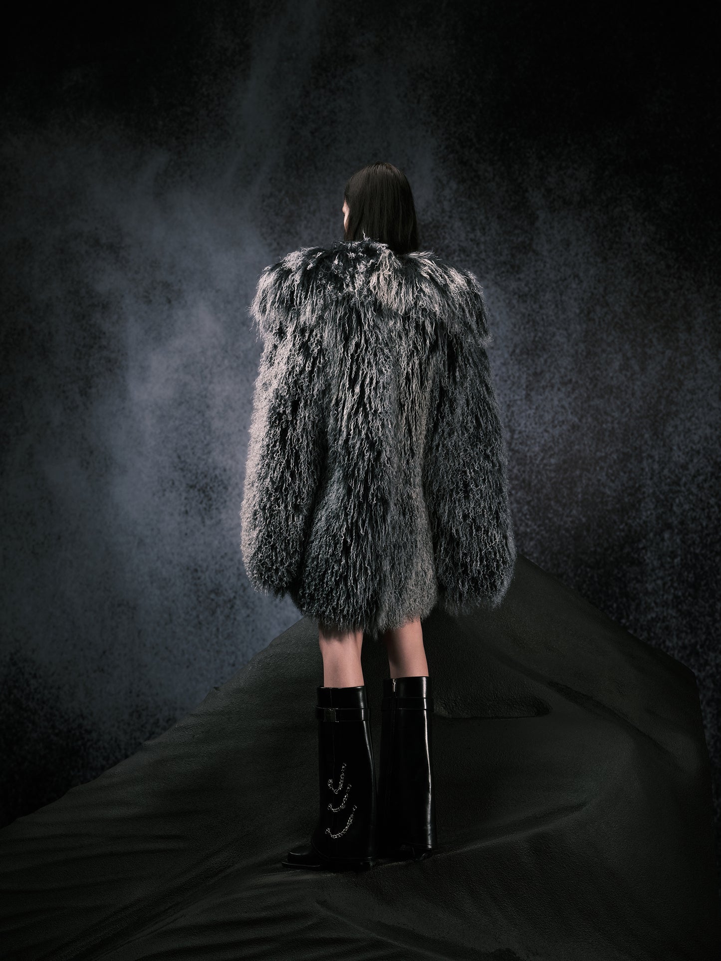 Long FUR COAT