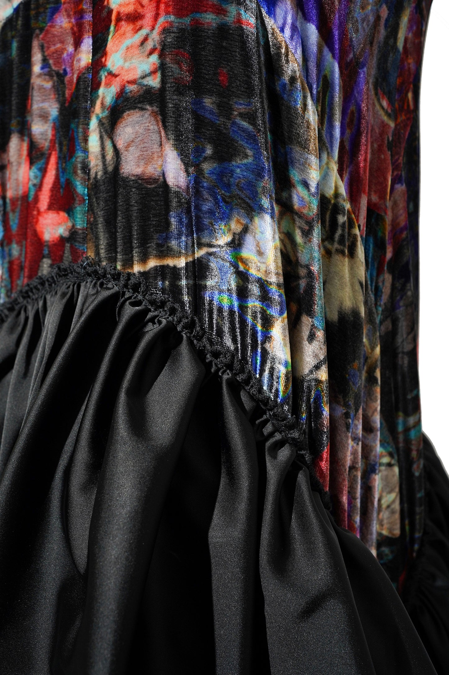 Multiple Ruffles Gown