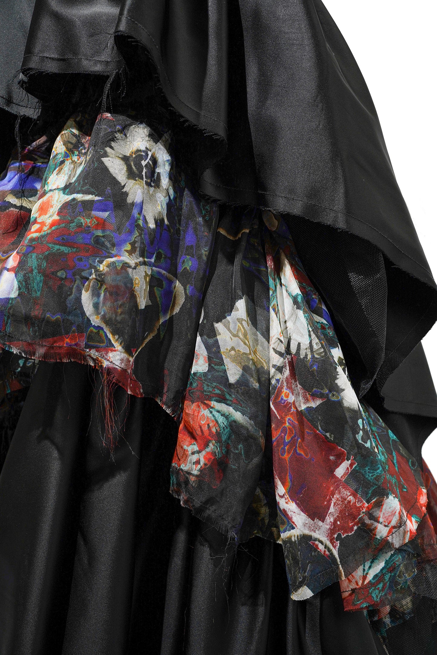Multiple Ruffles Gown