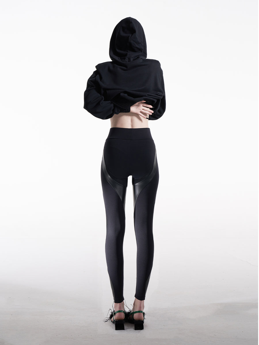 CONTRAST FASHION YOGA PANTS