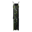 PRINTED FRINGE CAMISOLE
