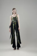 PRINTED FRINGE CAMISOLE
