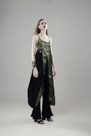 PRINTED FRINGE CAMISOLE