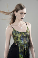 PRINTED FRINGE CAMISOLE