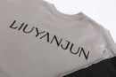 BLACK CONTRAST MULTIWAY WEARING T-SHIRT