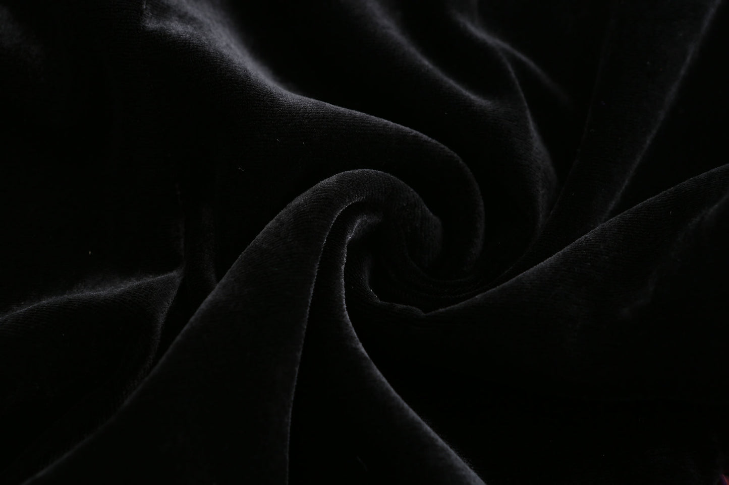 Asymmetric Velvet Flared-leg Pants