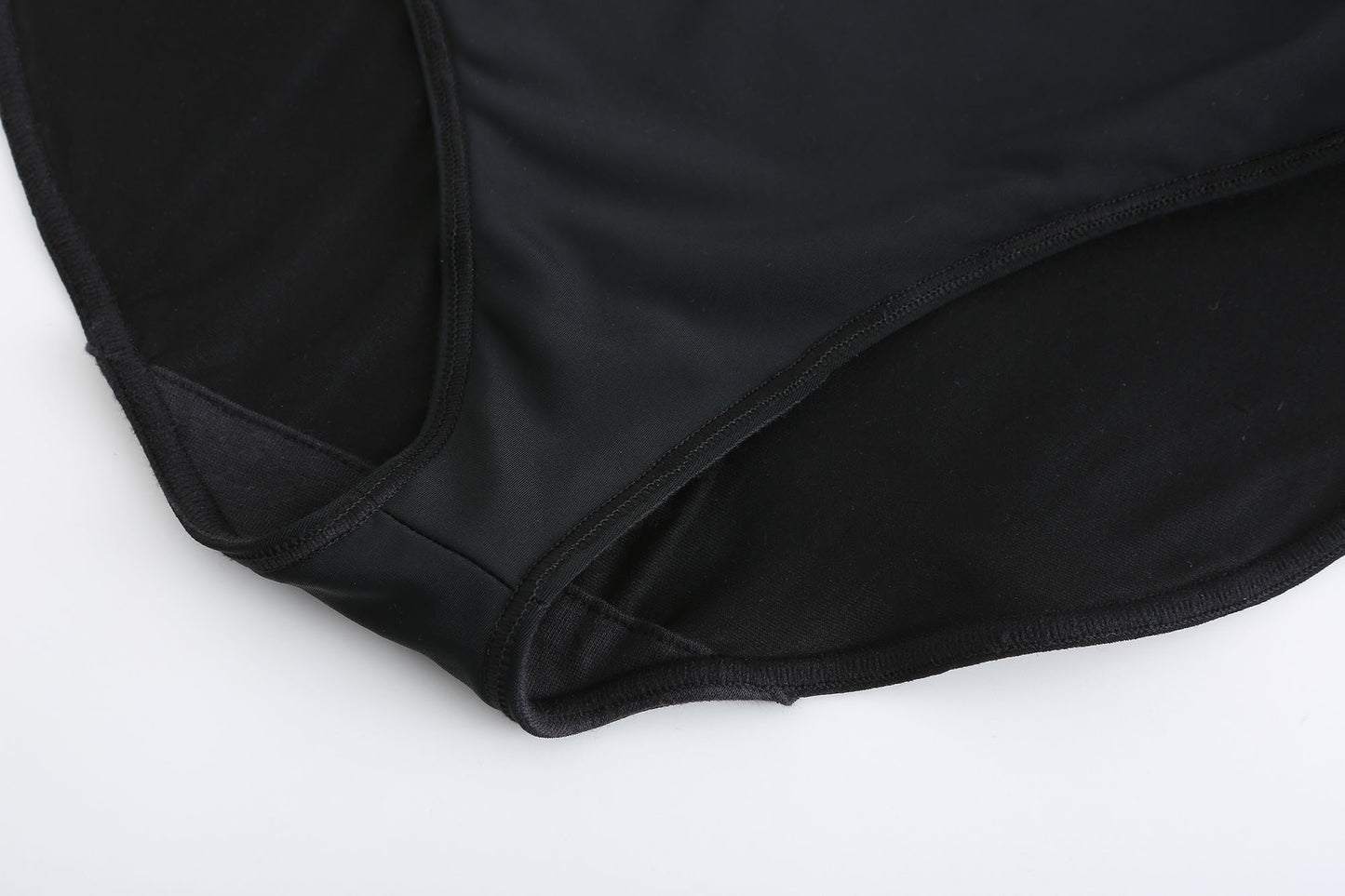 BLACK SWIMSUIT WITH STRAPS AND CUT-OUTS