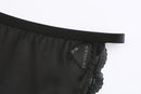 BLACK STRAPS PANTTIE