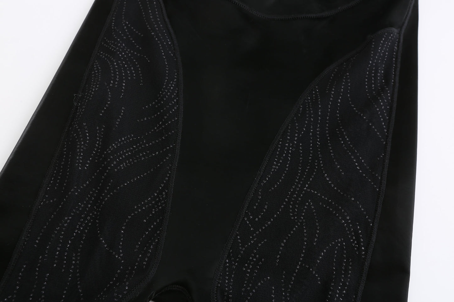 CONTRAST LEATHER STOCKINGS