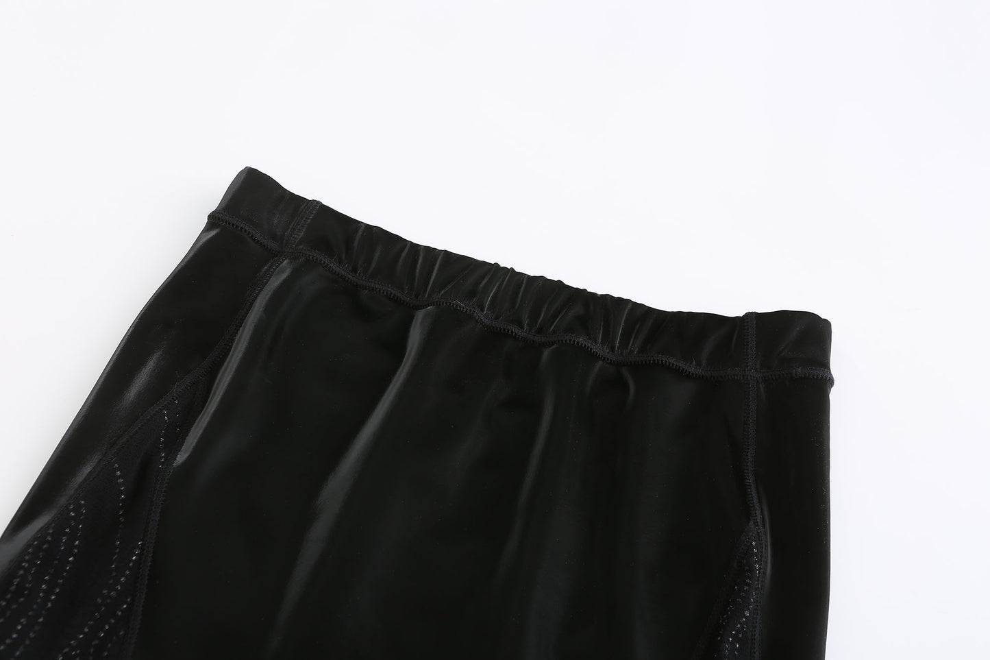 CONTRAST LEATHER STOCKINGS