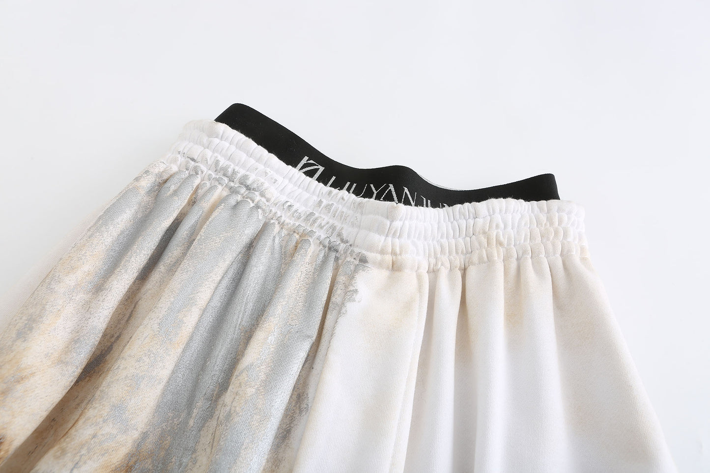 Hand- painted  wide leg pants
