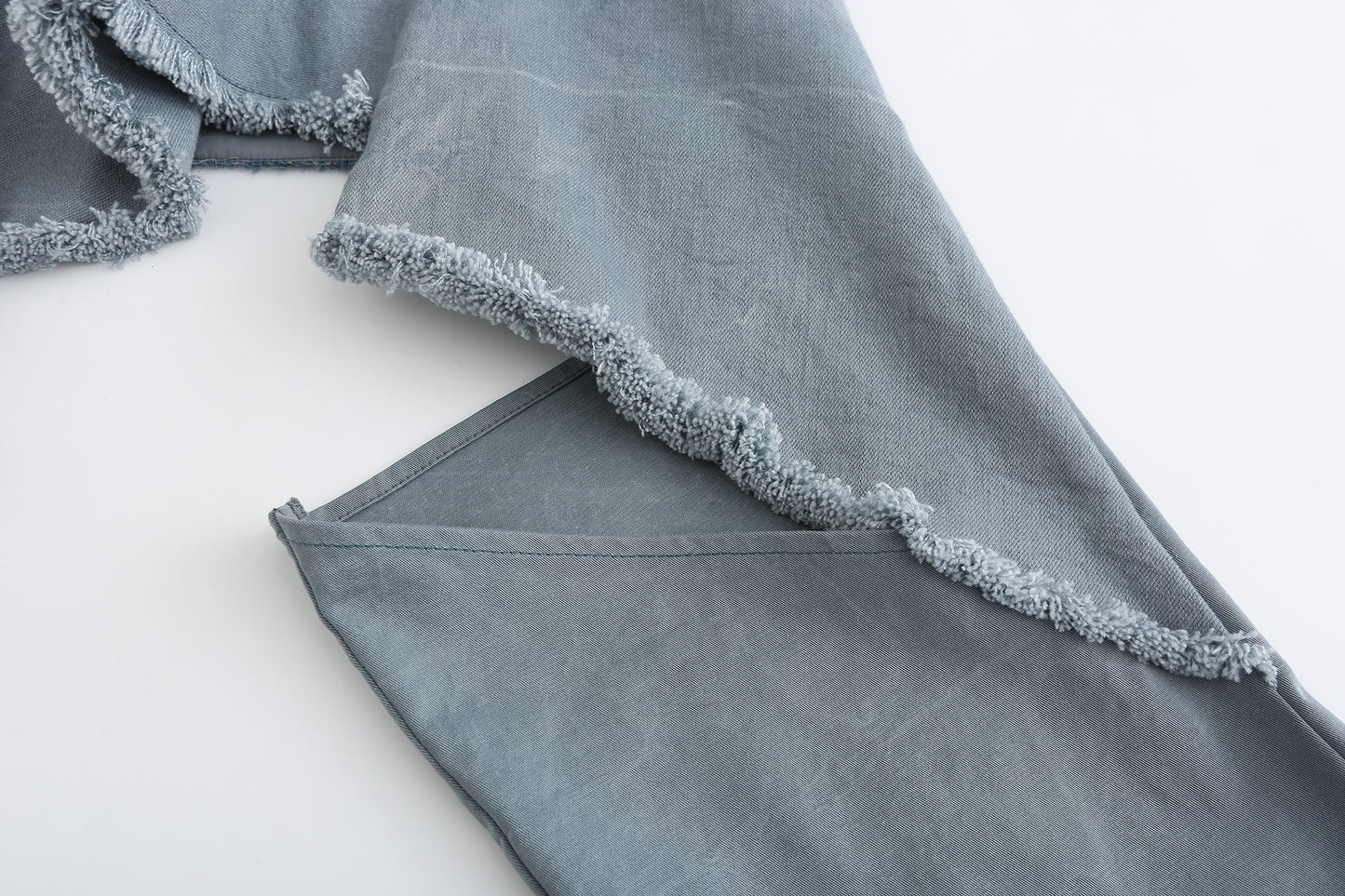 Curved Waist Skirt Jeans