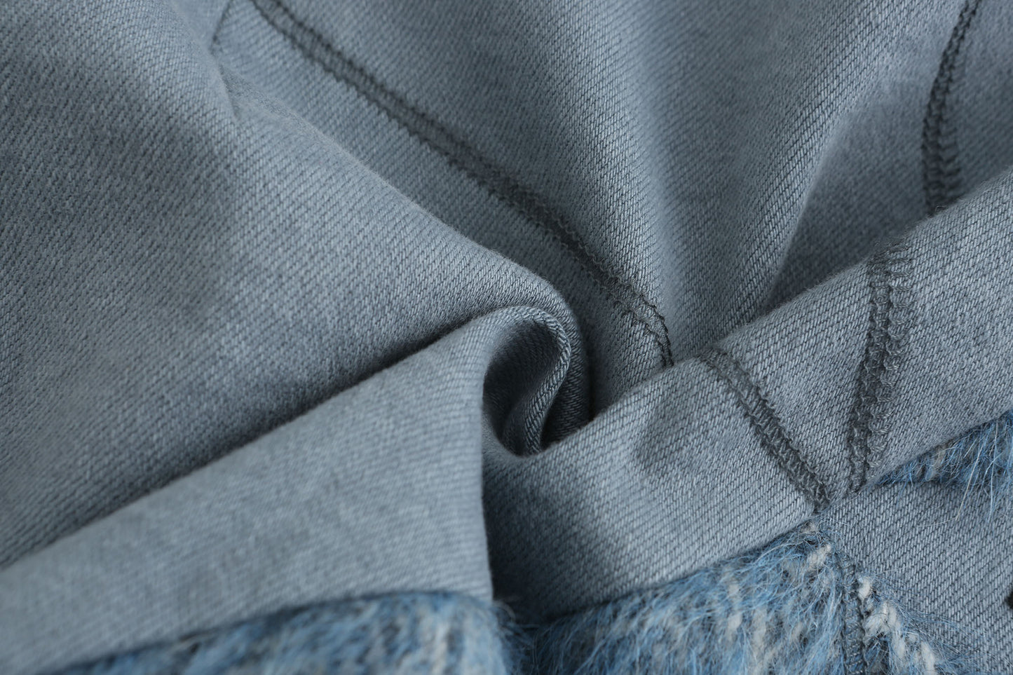 Curved Waist Skirt Jeans