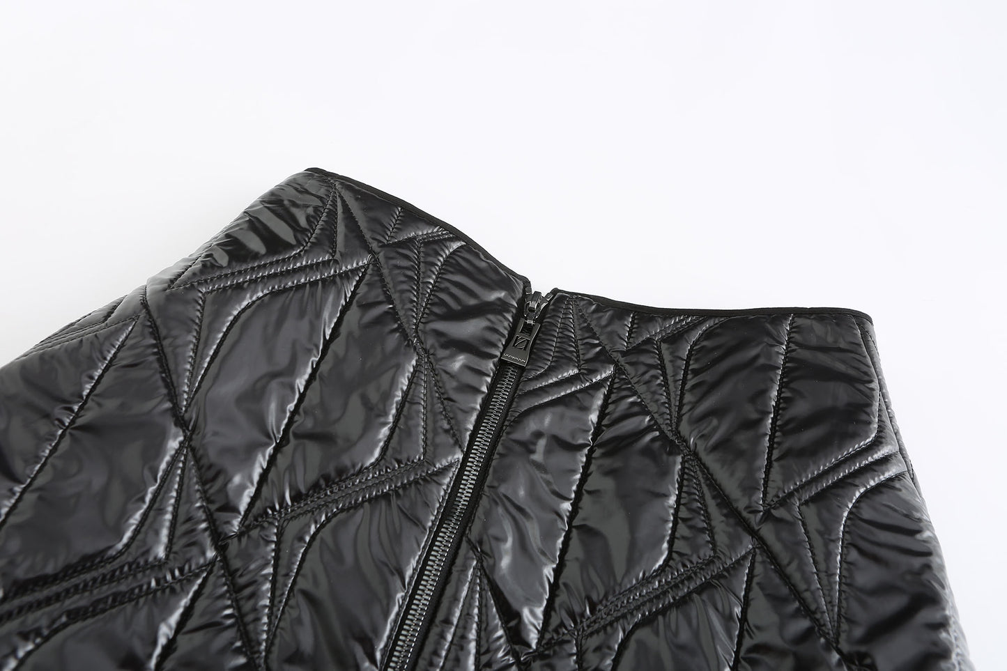 Faux Leather Fur Skirt