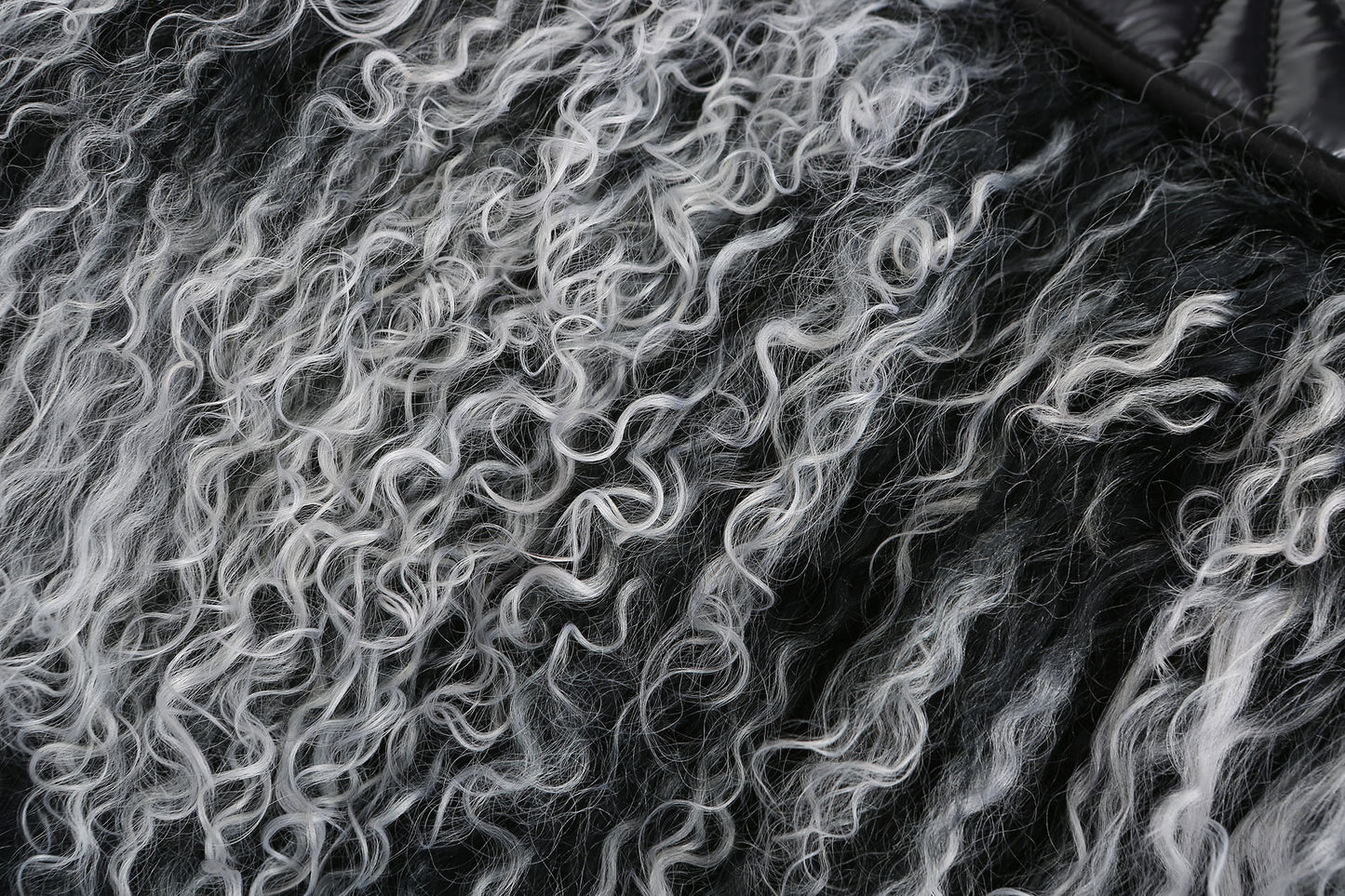 Faux Leather Fur Skirt