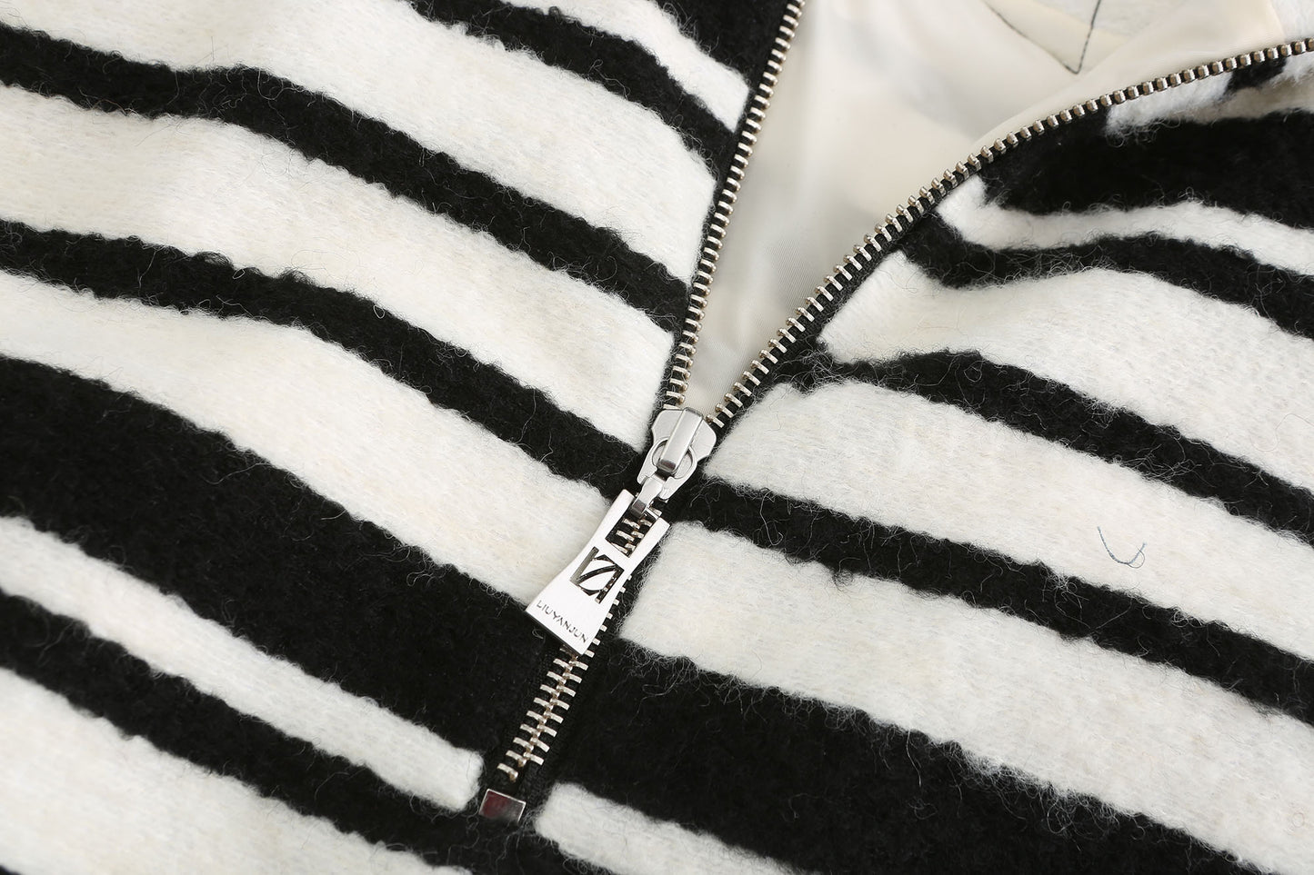 Black-white Stripe Jumpsuit