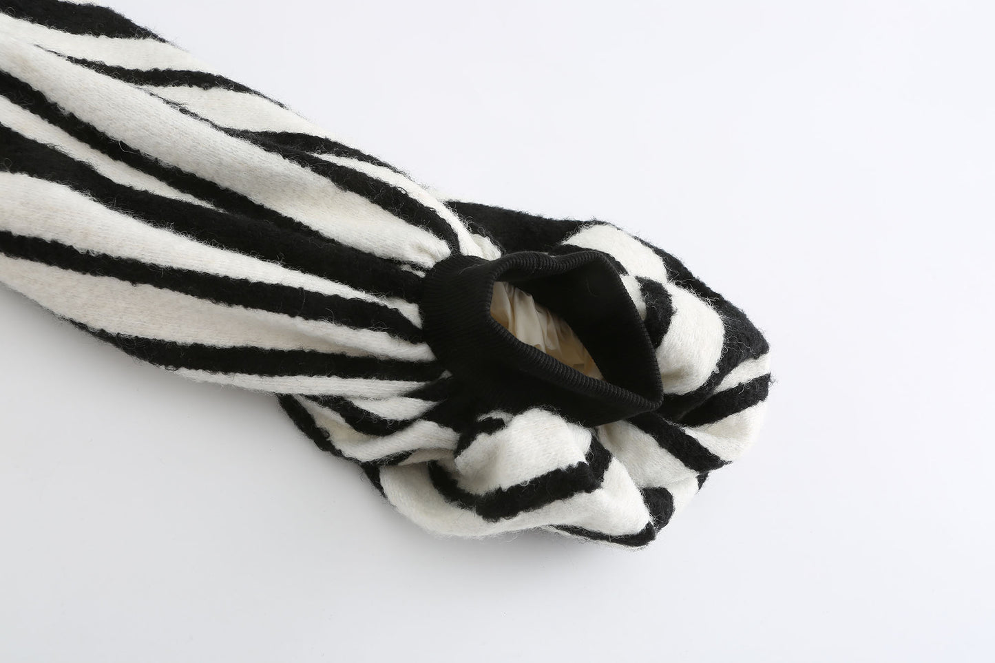 Black-white Stripe Jumpsuit