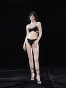 BLACK STRAPS PANTTIE