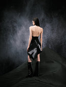 Knitted Halterneck Crop Top