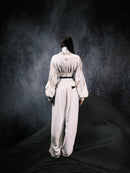 Hand- painted  wide leg pants