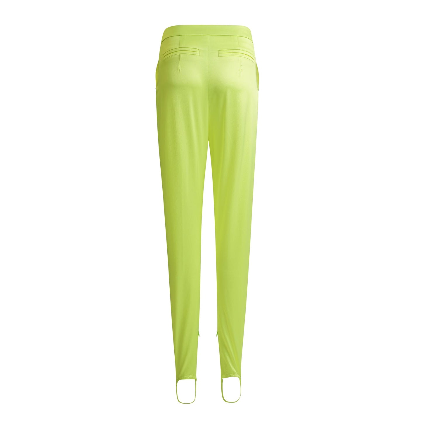 NEON GREEN PRINTED CONTRAST CROP TOP
