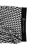 ASYMMETRIC PRINTED SKIRT